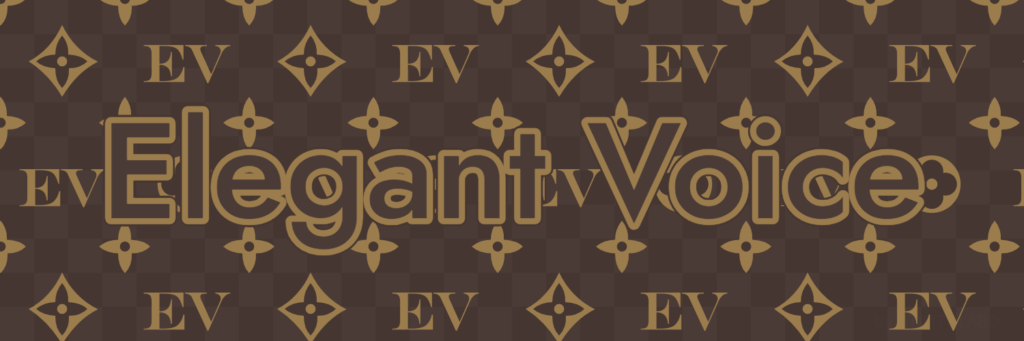 ELEGANT VOICEのロゴ別パターン